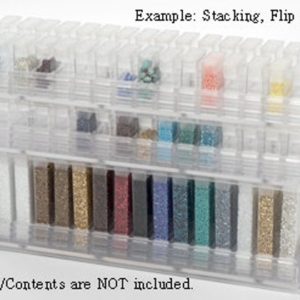 Shop Bead Storage Containers & Organizers! 4Pack Bead Pavilion Shelves for Round Tubes or Flip-Top Containers – Bead Storage Display, Jewelry Making Tools Organizer | Shop jewelry making and beading supplies, tools & findings for DIY jewelry making and crafts. #jewelrymaking #diyjewelry #jewelrycrafts #jewelrysupplies #beading #affiliate #ad