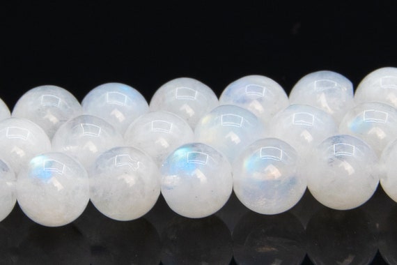 5mm Rainbow Moonstone Beads Indian Grade Aa Genuine Natural Gemstone Round Loose Beads 15.5" Bulk Lot Options (109094)