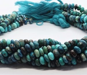 Shop Chrysocolla Rondelle Beads! AAA Natural Chrysocolla Smooth Rondelle Shape Beads, Smooth Chrysocolla Beads, 7-7.5 MM Chrysocolla Beads, 16 Inch Smooth Chrysocolla Beads | Natural genuine rondelle Chrysocolla beads for beading and jewelry making.  #jewelry #beads #beadedjewelry #diyjewelry #jewelrymaking #beadstore #beading #affiliate #ad