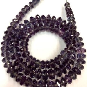 Extremely Beautiful–So Gorgeous–Alexandrite Faceted Rondelle Beads Alexandrite Gemstone Beads Very Rare Alexandrite Beads Wholesale Beads | Natural genuine beads Gemstone beads for beading and jewelry making.  #jewelry #beads #beadedjewelry #diyjewelry #jewelrymaking #beadstore #beading #affiliate #ad