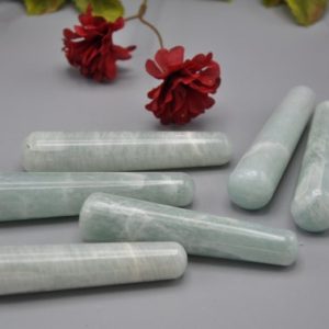 Shop Amazonite Stones & Crystals! Amazonite Massage Wand, Crystal Healing Wand, Spa Massage Wand | Natural genuine stones & crystals in various shapes & sizes. Buy raw cut, tumbled, or polished gemstones for making jewelry or crystal healing energy vibration raising reiki stones. #crystals #gemstones #crystalhealing #crystalsandgemstones #energyhealing #affiliate #ad