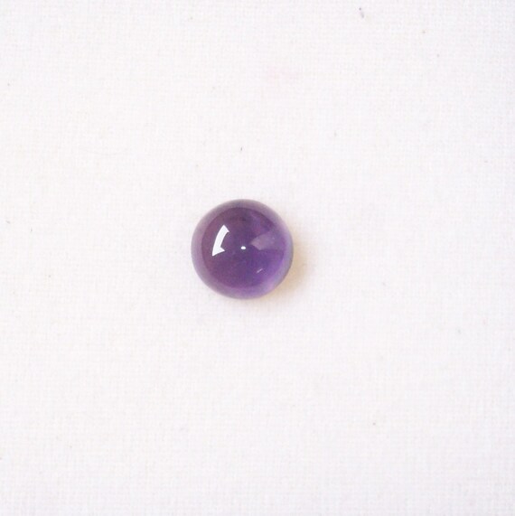 1 Pieces 14mm Amethyst Cabochon Round Loose Gemstone, Purple Amethyst Round Cabochon Aaa Quality Gemstone, Amethyst Cabochon Round Gemstone
