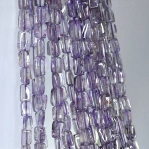 5×4-9x5mm Royal Amethyst Gemstone Purple Rectangle Tube Loose Beads 14 inch Full Strand (90185042-895) | Natural genuine other-shape Gemstone beads for beading and jewelry making.  #jewelry #beads #beadedjewelry #diyjewelry #jewelrymaking #beadstore #beading #affiliate #ad