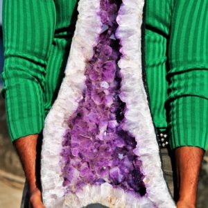 Shop Raw & Rough Amethyst Stones! Huge 610MM Natural Blue Amethyst Quartz Angel Geode Butterfly Cave Cluster Healing Metaphysical Meditation Charger Cluster | Natural genuine stones & crystals in various shapes & sizes. Buy raw cut, tumbled, or polished gemstones for making jewelry or crystal healing energy vibration raising reiki stones. #crystals #gemstones #crystalhealing #crystalsandgemstones #energyhealing #affiliate #ad