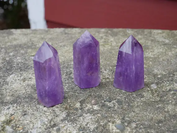 Ametrine Points - Crystal Points - Ametrine Towers - Real Crystals - Healing Crystals - Reiki Master