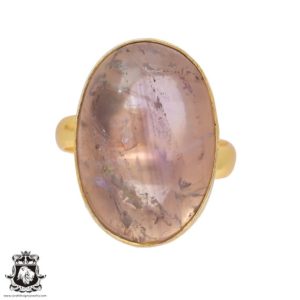 Shop Ametrine Rings! Size 9.5 – Size 11 Ametrine Ring Meditation Ring 24K Gold Ring GPR426 | Natural genuine Ametrine rings, simple unique handcrafted gemstone rings. #rings #jewelry #shopping #gift #handmade #fashion #style #affiliate #ad