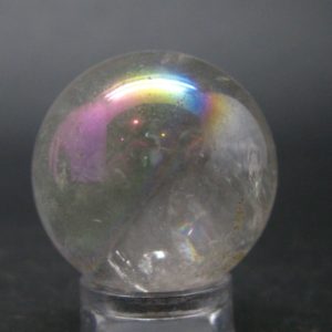 Shop Angel Aura Quartz Shapes! Beautiful Angel Aura Quartz Crystal Sphere Ball From Brazil – 1.0" | Natural genuine stones & crystals in various shapes & sizes. Buy raw cut, tumbled, or polished gemstones for making jewelry or crystal healing energy vibration raising reiki stones. #crystals #gemstones #crystalhealing #crystalsandgemstones #energyhealing #affiliate #ad