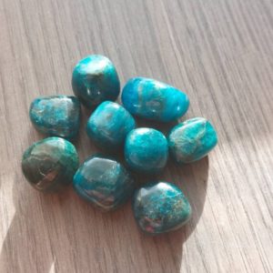 Shop Tumbled Apatite Crystals & Pocket Stones! Apatite/ Neon Apatite- TUMBLED (High Grade) **Price is for one crystal** | Natural genuine stones & crystals in various shapes & sizes. Buy raw cut, tumbled, or polished gemstones for making jewelry or crystal healing energy vibration raising reiki stones. #crystals #gemstones #crystalhealing #crystalsandgemstones #energyhealing #affiliate #ad