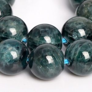Shop Apatite Round Beads! Genuine Natural Apatite Gemstone Beads 10MM Deep Blue Green Round AA Quality Loose Beads (109270) | Natural genuine round Apatite beads for beading and jewelry making.  #jewelry #beads #beadedjewelry #diyjewelry #jewelrymaking #beadstore #beading #affiliate #ad