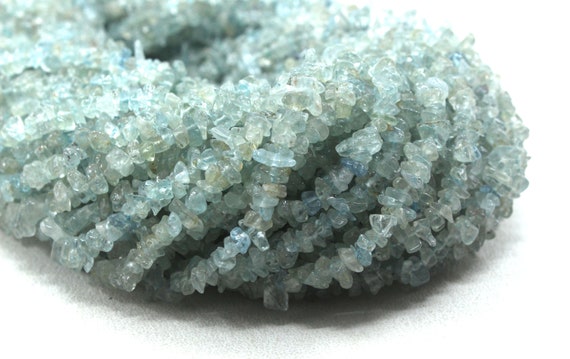 16" Long Natural Aquamarine Chips Beads,uncut Beads,aquamarine Beads,4-6 Mm,jewelry Making,polished Smooth Beads,gemstone ,wholesale Price