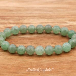 Shop Aventurine Bracelets! Green Aventurine Bracelet, Green Aventurine Bracelet 8 mm, Aventurine, Bracelets, Metaphysical Crystals, Favors, Gifts, Crystals, Gemstones | Natural genuine Aventurine bracelets. Buy crystal jewelry, handmade handcrafted artisan jewelry for women.  Unique handmade gift ideas. #jewelry #beadedbracelets #beadedjewelry #gift #shopping #handmadejewelry #fashion #style #product #bracelets #affiliate #ad
