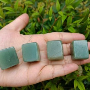 Shop Aventurine Shapes! Green Aventurine Cubes | Natural genuine stones & crystals in various shapes & sizes. Buy raw cut, tumbled, or polished gemstones for making jewelry or crystal healing energy vibration raising reiki stones. #crystals #gemstones #crystalhealing #crystalsandgemstones #energyhealing #affiliate #ad