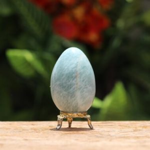 Beautiful 70MMX50MM Amazonite Reiki Chakra Aura Stone Meditation Spiritual  Healing Yoni Egg | Natural genuine stones & crystals in various shapes & sizes. Buy raw cut, tumbled, or polished gemstones for making jewelry or crystal healing energy vibration raising reiki stones. #crystals #gemstones #crystalhealing #crystalsandgemstones #energyhealing #affiliate #ad