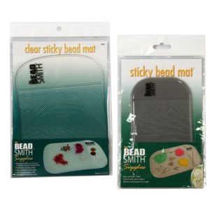 Shop Jewelry Making Tools! BeadSmith® Sticky Bead Mats – Keeps small beads and findings from rolling away – Sticky but leaves NO residue | Shop jewelry making and beading supplies, tools & findings for DIY jewelry making and crafts. #jewelrymaking #diyjewelry #jewelrycrafts #jewelrysupplies #beading #affiliate #ad