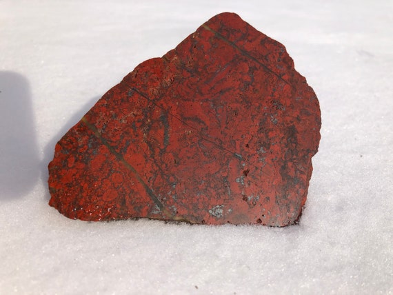 Beautiful Face Polished Red Jasper Rough Chunk Free Form