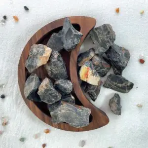 Shop Raw & Rough Onyx Stones! Black Onyx Rough crystal | Root chakra stone. | Natural genuine stones & crystals in various shapes & sizes. Buy raw cut, tumbled, or polished gemstones for making jewelry or crystal healing energy vibration raising reiki stones. #crystals #gemstones #crystalhealing #crystalsandgemstones #energyhealing #affiliate #ad