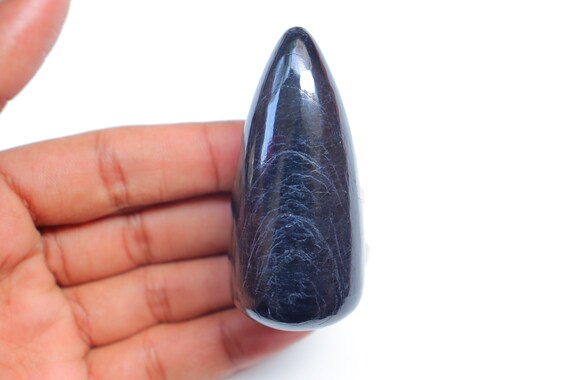 Black Tourmaline Wand, Black Tourmaline Crystal, Black Tourmaline Wand Stone, Protection Crystal, Tourmaline Pocket Stone, Specimen