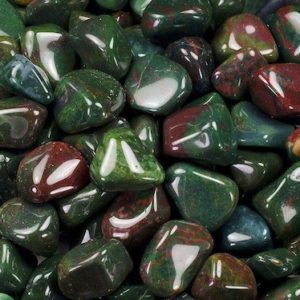 Bloodstone Tumbled Crystal for Protection Against Bullying, Guidance, Courage, Mental Clarity, Strength, Crystal Healing and Decision-Making | Natural genuine stones & crystals in various shapes & sizes. Buy raw cut, tumbled, or polished gemstones for making jewelry or crystal healing energy vibration raising reiki stones. #crystals #gemstones #crystalhealing #crystalsandgemstones #energyhealing #affiliate #ad