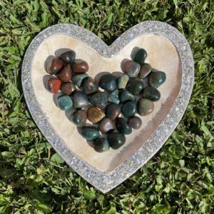 Shop Tumbled Bloodstone Crystals & Pocket Stones! Bloodstone Tumbles | Natural genuine stones & crystals in various shapes & sizes. Buy raw cut, tumbled, or polished gemstones for making jewelry or crystal healing energy vibration raising reiki stones. #crystals #gemstones #crystalhealing #crystalsandgemstones #energyhealing #affiliate #ad