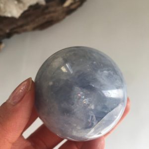 Shop Blue Calcite Shapes! Blue Calcite Sphere, Blue Calcite, Polished Blue Calcite, Crystal Ball | Natural genuine stones & crystals in various shapes & sizes. Buy raw cut, tumbled, or polished gemstones for making jewelry or crystal healing energy vibration raising reiki stones. #crystals #gemstones #crystalhealing #crystalsandgemstones #energyhealing #affiliate #ad