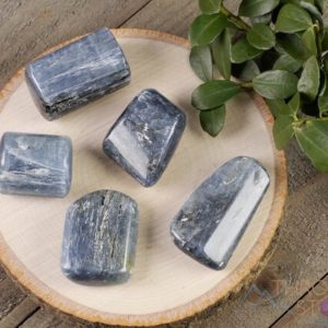 Blue KYANITE Tumbled Stones – Tumbled Crystals, Self Care, Healing Crystals and Stones, E1026 | Natural genuine stones & crystals in various shapes & sizes. Buy raw cut, tumbled, or polished gemstones for making jewelry or crystal healing energy vibration raising reiki stones. #crystals #gemstones #crystalhealing #crystalsandgemstones #energyhealing #affiliate #ad