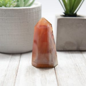 Shop Carnelian Points & Wands! Carnelian Point Tower – Natural Red Agate Fire Tower Point #CP55 | Natural genuine stones & crystals in various shapes & sizes. Buy raw cut, tumbled, or polished gemstones for making jewelry or crystal healing energy vibration raising reiki stones. #crystals #gemstones #crystalhealing #crystalsandgemstones #energyhealing #affiliate #ad