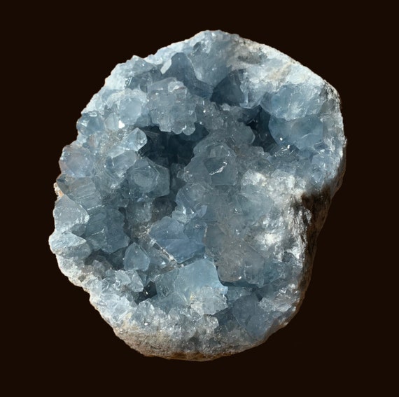 7.2lb Celestine Crystal Cluster - Large Raw Celestite