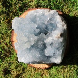 Shop Celestite Stones & Crystals! Celestite Raw Large #C | Natural genuine stones & crystals in various shapes & sizes. Buy raw cut, tumbled, or polished gemstones for making jewelry or crystal healing energy vibration raising reiki stones. #crystals #gemstones #crystalhealing #crystalsandgemstones #energyhealing #affiliate #ad