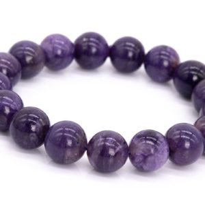 Shop Charoite Bracelets! 17 Pcs – 12MM Charoite Bracelet Grade AAA Genuine Natural Deep Purple Round Gemstone Beads (115251) | Natural genuine Charoite bracelets. Buy crystal jewelry, handmade handcrafted artisan jewelry for women.  Unique handmade gift ideas. #jewelry #beadedbracelets #beadedjewelry #gift #shopping #handmadejewelry #fashion #style #product #bracelets #affiliate #ad