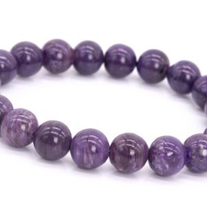 Shop Charoite Bracelets! 19 Pcs – 10MM Charoite Bracelet Grade AA+ Genuine Natural Deep Purple Round Gemstone Beads (115261) | Natural genuine Charoite bracelets. Buy crystal jewelry, handmade handcrafted artisan jewelry for women.  Unique handmade gift ideas. #jewelry #beadedbracelets #beadedjewelry #gift #shopping #handmadejewelry #fashion #style #product #bracelets #affiliate #ad