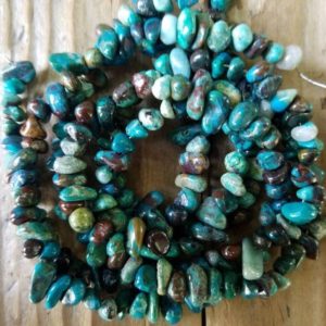 Shop Chrysocolla Chip & Nugget Beads! Chrysocolla 6 – 10mm Nugget Beads, Azurite, Beading Supplies, Jewelry Supplies, Wrap Bracelet, Semi Precious | Natural genuine chip Chrysocolla beads for beading and jewelry making.  #jewelry #beads #beadedjewelry #diyjewelry #jewelrymaking #beadstore #beading #affiliate #ad