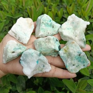 Shop Raw & Rough Chrysocolla Stones! Rough Chrysocolla Chunk 30-50mm | Natural genuine stones & crystals in various shapes & sizes. Buy raw cut, tumbled, or polished gemstones for making jewelry or crystal healing energy vibration raising reiki stones. #crystals #gemstones #crystalhealing #crystalsandgemstones #energyhealing #affiliate #ad