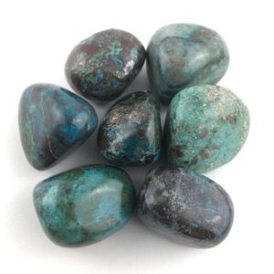 Shop Tumbled Chrysocolla Crystals & Pocket Stones! CHRYSOCOLLA Tumbled Big High Quality Chakra Reiki Zen Crystal Healing 15-20g A+ | Natural genuine stones & crystals in various shapes & sizes. Buy raw cut, tumbled, or polished gemstones for making jewelry or crystal healing energy vibration raising reiki stones. #crystals #gemstones #crystalhealing #crystalsandgemstones #energyhealing #affiliate #ad