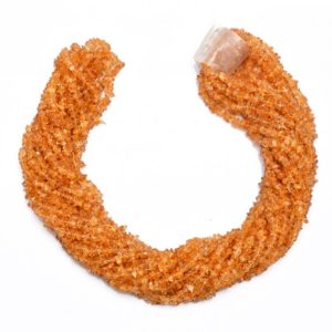 Shop Citrine Chip & Nugget Beads! Natural AAA+ Citrine Gemstone 4mm-5mm Uncut Chips Necklace | 34inch Strand | Citrine Semiprecious Gemstone Smooth Nuggets for Jewelry Making | Natural genuine chip Citrine beads for beading and jewelry making.  #jewelry #beads #beadedjewelry #diyjewelry #jewelrymaking #beadstore #beading #affiliate #ad