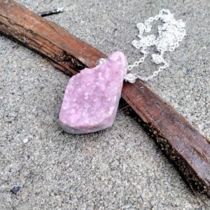 Shop Calcite Necklaces! COBALTAN CALCITE NECKLACE | Natural genuine Calcite necklaces. Buy crystal jewelry, handmade handcrafted artisan jewelry for women.  Unique handmade gift ideas. #jewelry #beadednecklaces #beadedjewelry #gift #shopping #handmadejewelry #fashion #style #product #necklaces #affiliate #ad