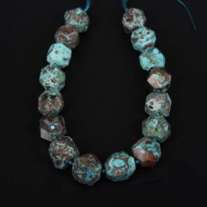 Shop Ocean Jasper Faceted Beads! Design Large Faceted Natural Ocean Jasper Nugget Beads,Raw Jasper Drilled Cut Chunky Beads Pendant,DIY Necklace Jewelry,Approx 16pcs/strand | Natural genuine faceted Ocean Jasper beads for beading and jewelry making.  #jewelry #beads #beadedjewelry #diyjewelry #jewelrymaking #beadstore #beading #affiliate #ad