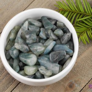 Shop Kyanite Stones & Crystals! DUMORTIERITE in KYANITE Tumbled Stones – Tumbled Crystals, Self Care, Healing Crystals and Stones, E1028 | Natural genuine stones & crystals in various shapes & sizes. Buy raw cut, tumbled, or polished gemstones for making jewelry or crystal healing energy vibration raising reiki stones. #crystals #gemstones #crystalhealing #crystalsandgemstones #energyhealing #affiliate #ad
