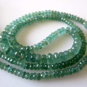 Shop Emerald Beads! Natural Emerald Faceted Rondelle Beads, 3mm To 6mm Emerald Beads, 18 Inch Strand, GDS717 | Natural genuine beads Emerald beads for beading and jewelry making.  #jewelry #beads #beadedjewelry #diyjewelry #jewelrymaking #beadstore #beading #affiliate #ad