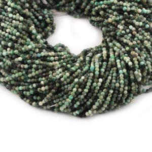 Shop Emerald Round Beads! Emerald Shaded Smooth 3-4mm Round Ball Gemstone Beads, 13'' Round Emerald Beads, Jewelry Making Beads, Wholesale Gemstone Beads,Round Shaded | Natural genuine round Emerald beads for beading and jewelry making.  #jewelry #beads #beadedjewelry #diyjewelry #jewelrymaking #beadstore #beading #affiliate #ad