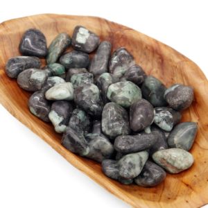 Emerald Tumbled Stone | Natural genuine stones & crystals in various shapes & sizes. Buy raw cut, tumbled, or polished gemstones for making jewelry or crystal healing energy vibration raising reiki stones. #crystals #gemstones #crystalhealing #crystalsandgemstones #energyhealing #affiliate #ad