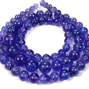 Shop Tanzanite Round Beads! Extremely Rare~~AAAA+ Natural Tanzanite Gemstone Beads Tanzanite Smooth Sphere Beads Tanzanite Smooth Round Beads Tanzanite Ball Shape Beads | Natural genuine round Tanzanite beads for beading and jewelry making.  #jewelry #beads #beadedjewelry #diyjewelry #jewelrymaking #beadstore #beading #affiliate #ad