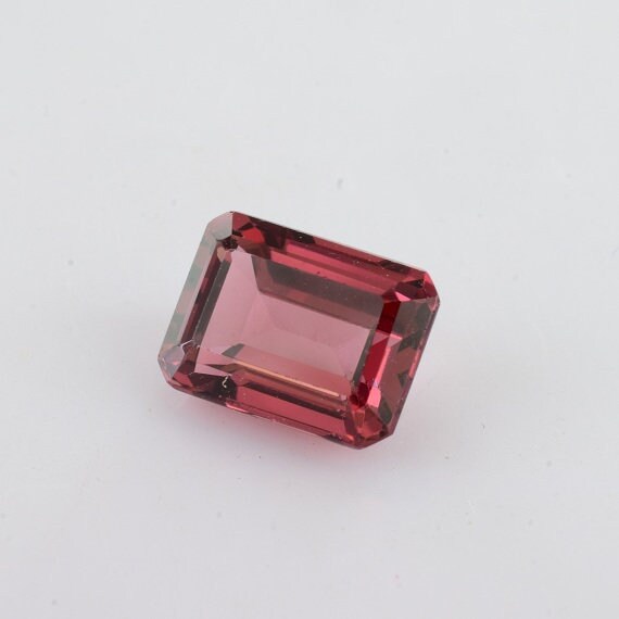 Natural Rhodolite Garnet 8x6x4 Mm Gemstone - Faceted Octagon Loose Gemstone -100% Natural Garnet Gemstone - Buy Online Gemstones