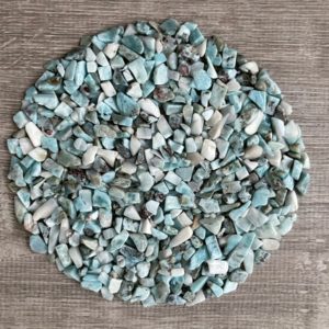 Shop Larimar Stones & Crystals! Grade A++ Larimar Semi Tumbled Gemstone Mini Chips 5 – 12 mm, Larimar Tumbled Chips, Wholesale Bulk Lot | Natural genuine stones & crystals in various shapes & sizes. Buy raw cut, tumbled, or polished gemstones for making jewelry or crystal healing energy vibration raising reiki stones. #crystals #gemstones #crystalhealing #crystalsandgemstones #energyhealing #affiliate #ad