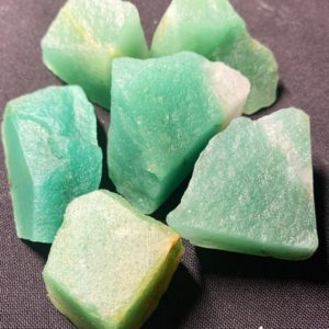 Shop Raw & Rough Aventurine Stones! Green Aventurine Raw Stones.  3 per bag. | Natural genuine stones & crystals in various shapes & sizes. Buy raw cut, tumbled, or polished gemstones for making jewelry or crystal healing energy vibration raising reiki stones. #crystals #gemstones #crystalhealing #crystalsandgemstones #energyhealing #affiliate #ad