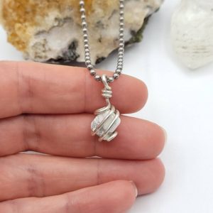 Shop Howlite Necklaces! Howlite Necklace, Silver Wire Wrapped Howlite Pendant, Howlite Crystal | Natural genuine Howlite necklaces. Buy crystal jewelry, handmade handcrafted artisan jewelry for women.  Unique handmade gift ideas. #jewelry #beadednecklaces #beadedjewelry #gift #shopping #handmadejewelry #fashion #style #product #necklaces #affiliate #ad