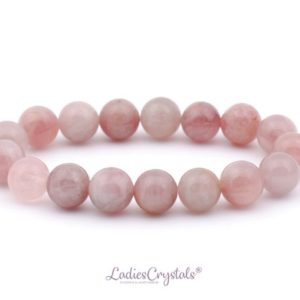 Shop Kunzite Bracelets! Kunzite Bracelet, Kunzite Bracelet 10 mm Beads, Kunzite, Bracelets, Metaphysical Crystals, Gifts, Crystals, Gemstones, Gems, Stones, Rocks | Natural genuine Kunzite bracelets. Buy crystal jewelry, handmade handcrafted artisan jewelry for women.  Unique handmade gift ideas. #jewelry #beadedbracelets #beadedjewelry #gift #shopping #handmadejewelry #fashion #style #product #bracelets #affiliate #ad