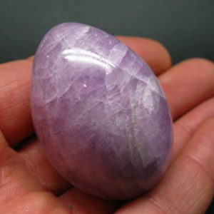 Large Kunzite Spodumene Egg  From Madagascar – 2.0" | Natural genuine stones & crystals in various shapes & sizes. Buy raw cut, tumbled, or polished gemstones for making jewelry or crystal healing energy vibration raising reiki stones. #crystals #gemstones #crystalhealing #crystalsandgemstones #energyhealing #affiliate #ad