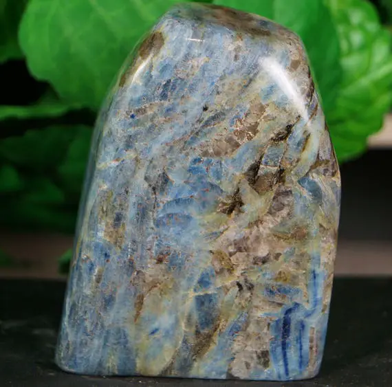 Kyanite Tumbled Hand Polished Silver Blue Crystal Mineral Specimen Stone 685 Grams Afghanistan