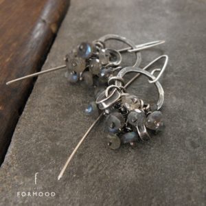 Shop Labradorite Earrings! oxidized sterling silver and labradorite – earrings | Natural genuine Labradorite earrings. Buy crystal jewelry, handmade handcrafted artisan jewelry for women.  Unique handmade gift ideas. #jewelry #beadedearrings #beadedjewelry #gift #shopping #handmadejewelry #fashion #style #product #earrings #affiliate #ad