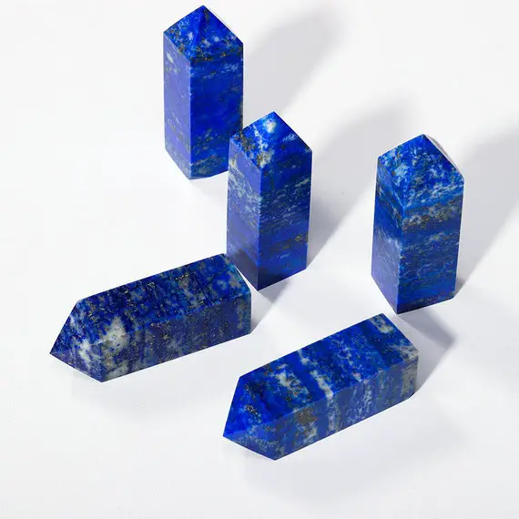 Lapis Lazuli Tower Lapis Lazuli Obelisk Point Crystal Tower For Gifts Home Decor 3535